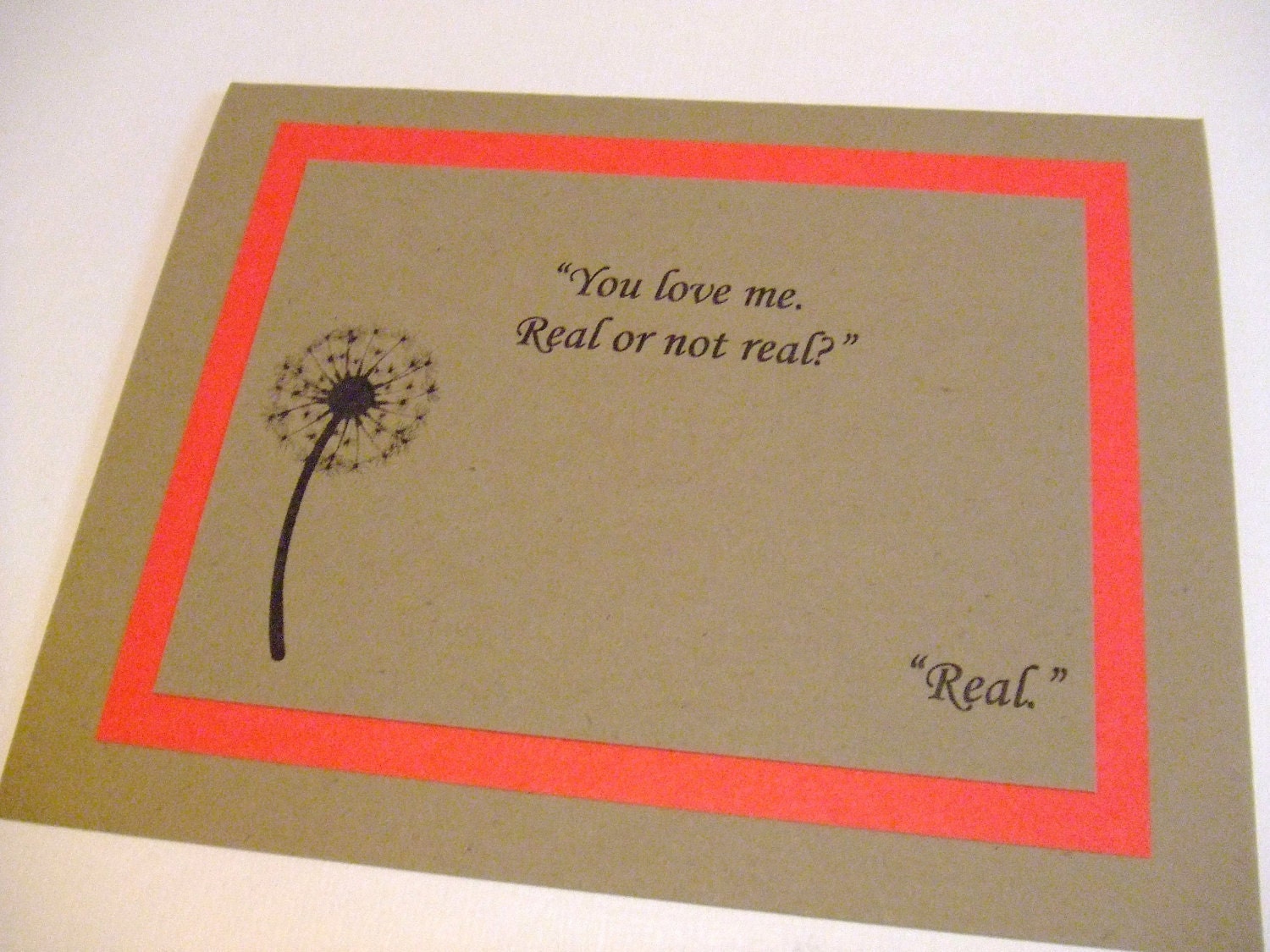 Real or Not Real - Hunger Games Mockingjay Quote - Peeta and Katniss