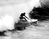 Silver Surfer - Surfing Life in Black and White 1 - 8X10 B/W Fine Art Surfing Photo