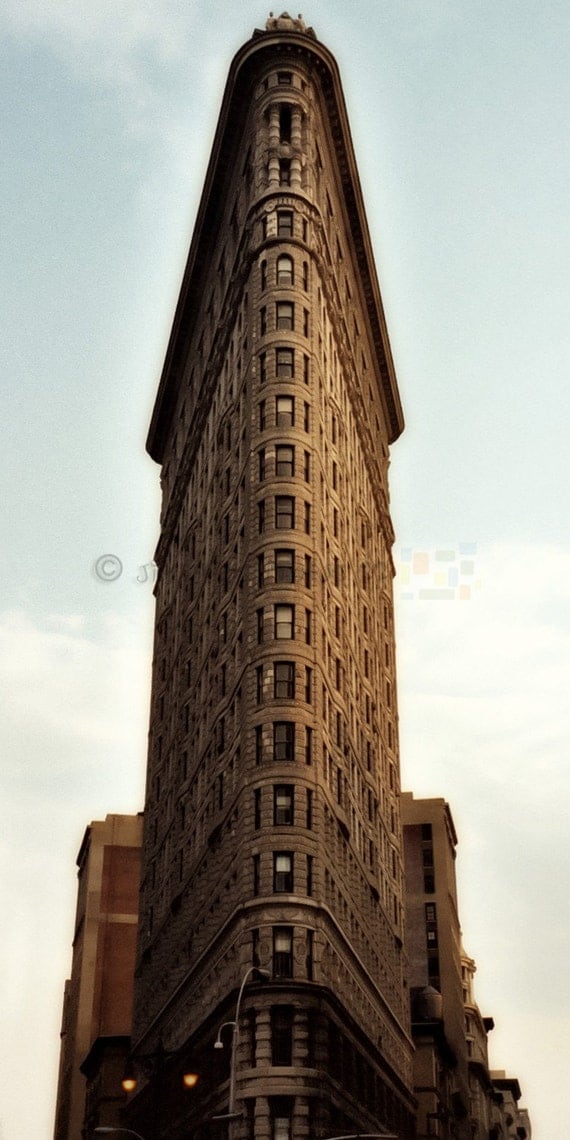 Flatiron Building - New York Historic Skyscraper Photo 5X10