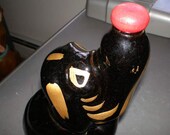 Vintage Mid Century Ceramic "Booze Hound" Decantur - Bar Decoration