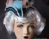 Cunene Marie Antoinette Tricorn Pirate Fascinator Hat
