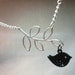 Blackbird - mod necklace - FREE Shipping