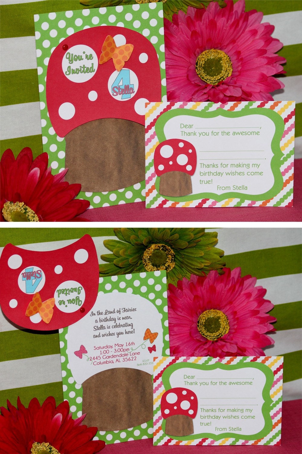 Fairy Party - Invitation - Garden Party - DIY Printable -by Amanda's Parties To Go