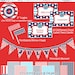 JULY 4th Party - 4th of July Printable Set - Stars and Stripes - On Sale - Full Collection with Invitation by Amanda's Parties To Go