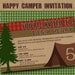 Camping Invitation - Party - Birthday Invitation by Amanda's Parties TO GO