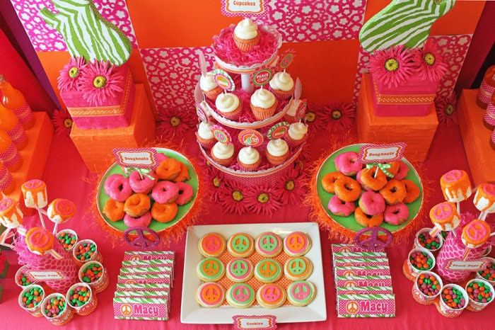 Peace Out Party Printables - Peace Birthday Party Collection by Amanda's Parties TO GO