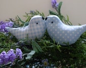 Love Birds Wedding Cake Toppers Baby Showers Blue Birds