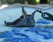 Sterling Silver Elf Shoe On  Chain