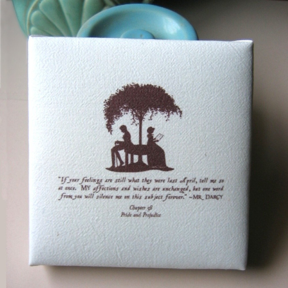 Art Print, Mr. Darcy, Pride and Prejudice by Jane Austen