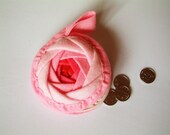 Easy sewing-Rose coin purse PDF pattern-H01