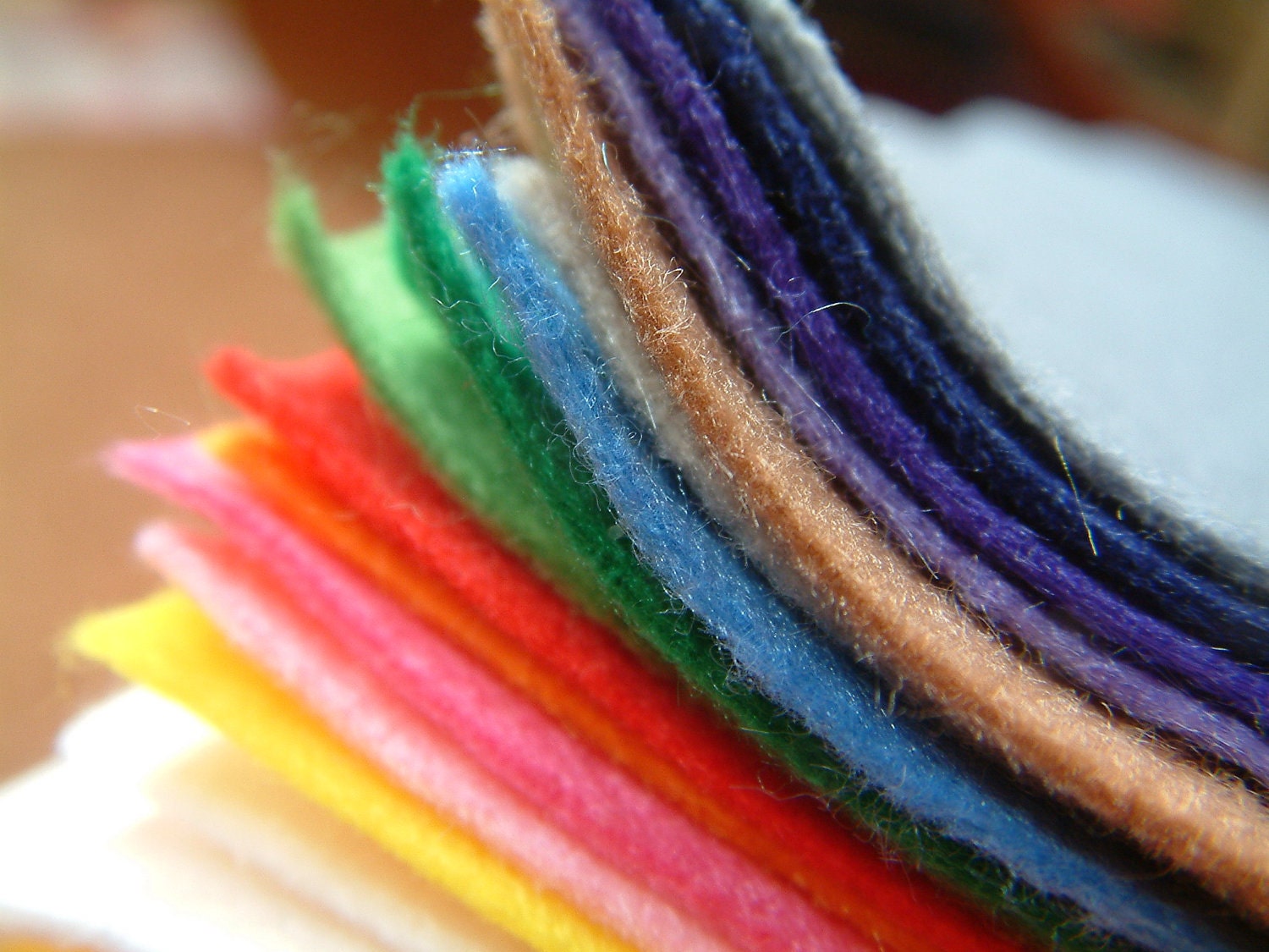 1 yard, 100% acrylic felt,thickness 2mm, soft felt ,48 different colors