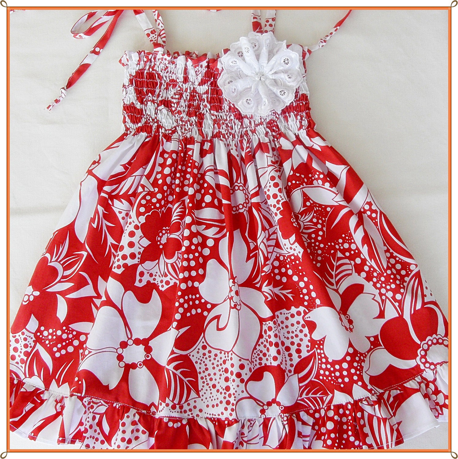 PATTERNED red and white CANDY DRESS-size 18m-24m.baby infant toddlers cute design for baby girls photo prop