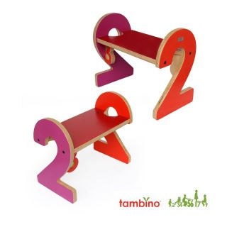 2-2 Stepstool in Red Hues