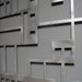 Prairie Panel 6 Panel Combination in Brushed Aluminum FREE SHIPPING Metal Wall Art