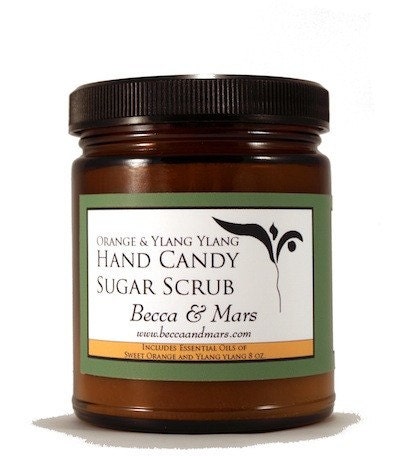Orange Ylang Ylang Hand Candy Sugar Scrub