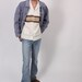 Vintage 1980s RIP CURL blue denim jacket