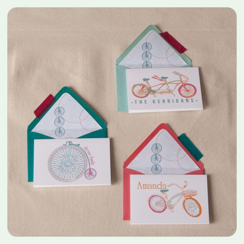 Bicycle NOTE CARDS Il_170x135