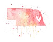 5x7 - Nebraska Love