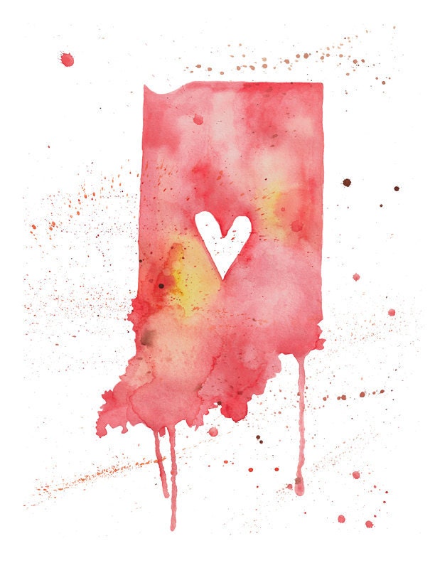 5x7 - Indiana Love