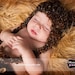 Crocheted Teddy Bear Earflap Hat - Photo Prop (Newborn, 3-6, 6-12 months)