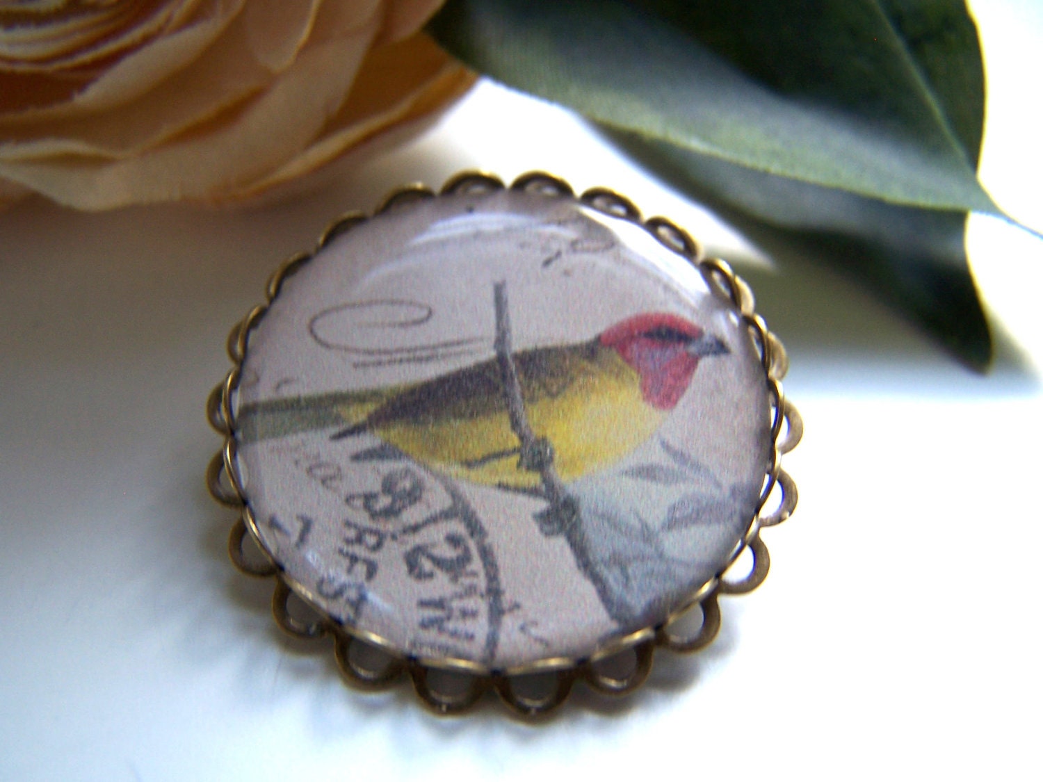 Vintage Bird Pin