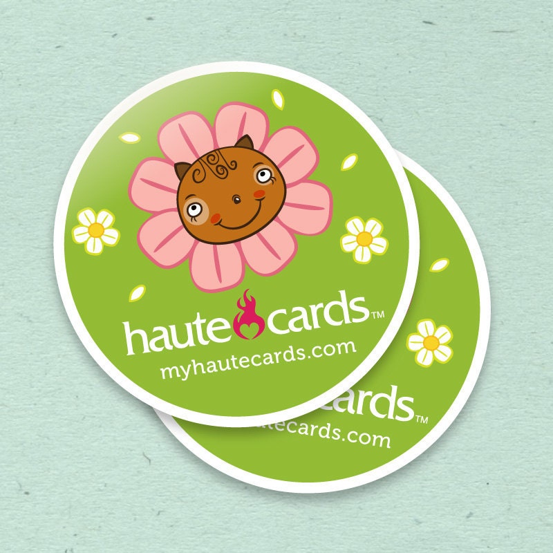 Custom Stickers - Full Color Glossy- for your Etsy Shop (100 pcs)