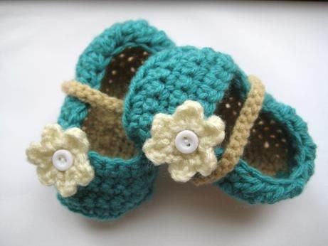 Crochet Pattern Baby Booties- Crochet Booties Pattern- Booties Crochet Pattern- Baby Booties Crochet Pattern- Ballet Flats
