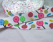 Lollipops 7/8" Grosgrain Ribbon- 1 yard