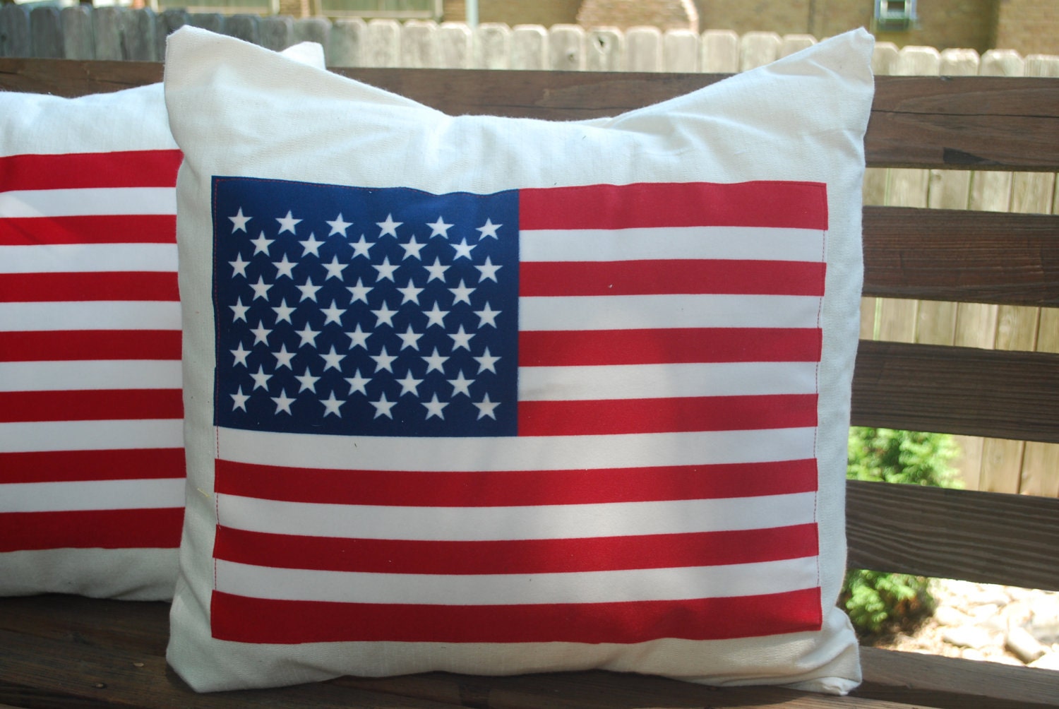American Flag Pillow Cover--26"