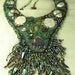 Enchanting Mermaid  Bead Embroidery Necklace: