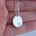 Be your own kind of Beautiful ... Inspirational quote on Silver pendant