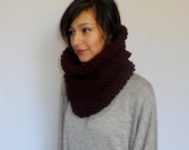 The Marseille, Chunky Cowl, Infinity - CLARET
