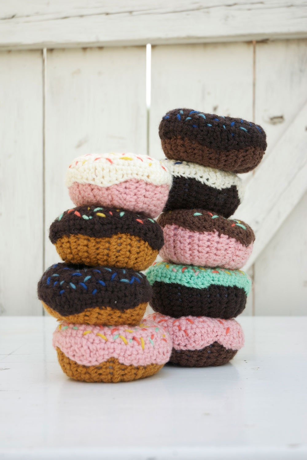 Joy Filled Donut Rattle for Babes - You Choose ANY TWO