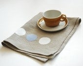 Natural Modern Dot Tea Towel