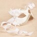 Mia White/Silver masquerade mask /req37430