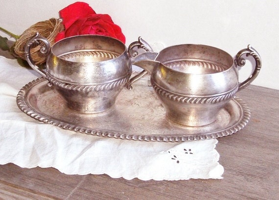 Vintage Silver Tea Set