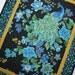 Another Peacock Wall Hanging or Table Topper in Timeless Treasure Plume Fabric