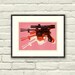 BLASTER - Star Wars Inspired, Warhol, Gun, 11" x 8.5" Art Print, Poster, Pop, Modern Poster, Retro Home, Mid-Century, Boutique