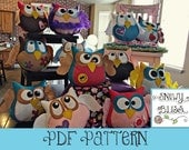 Hooo-Ray Owl Pattern