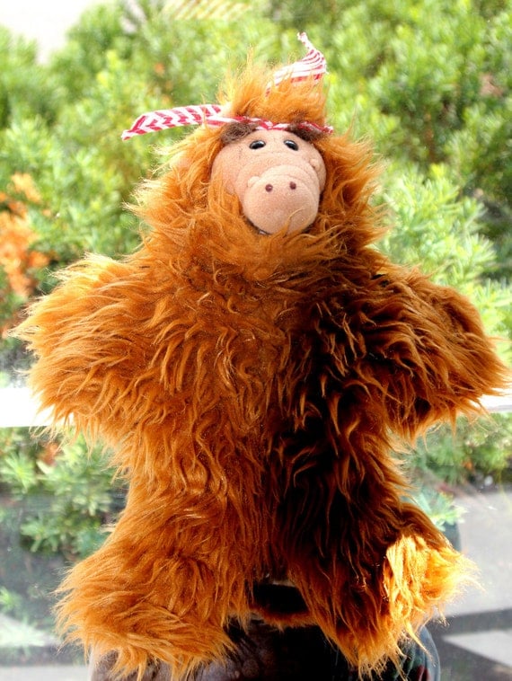 Vintage Alf Puppet from the 1980s
