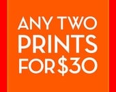 Pick Any Two 12x16 Prints for 30 Dollars