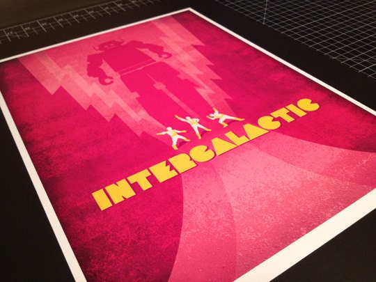 Intergalactic - Beastie Boys - 12x16 Print