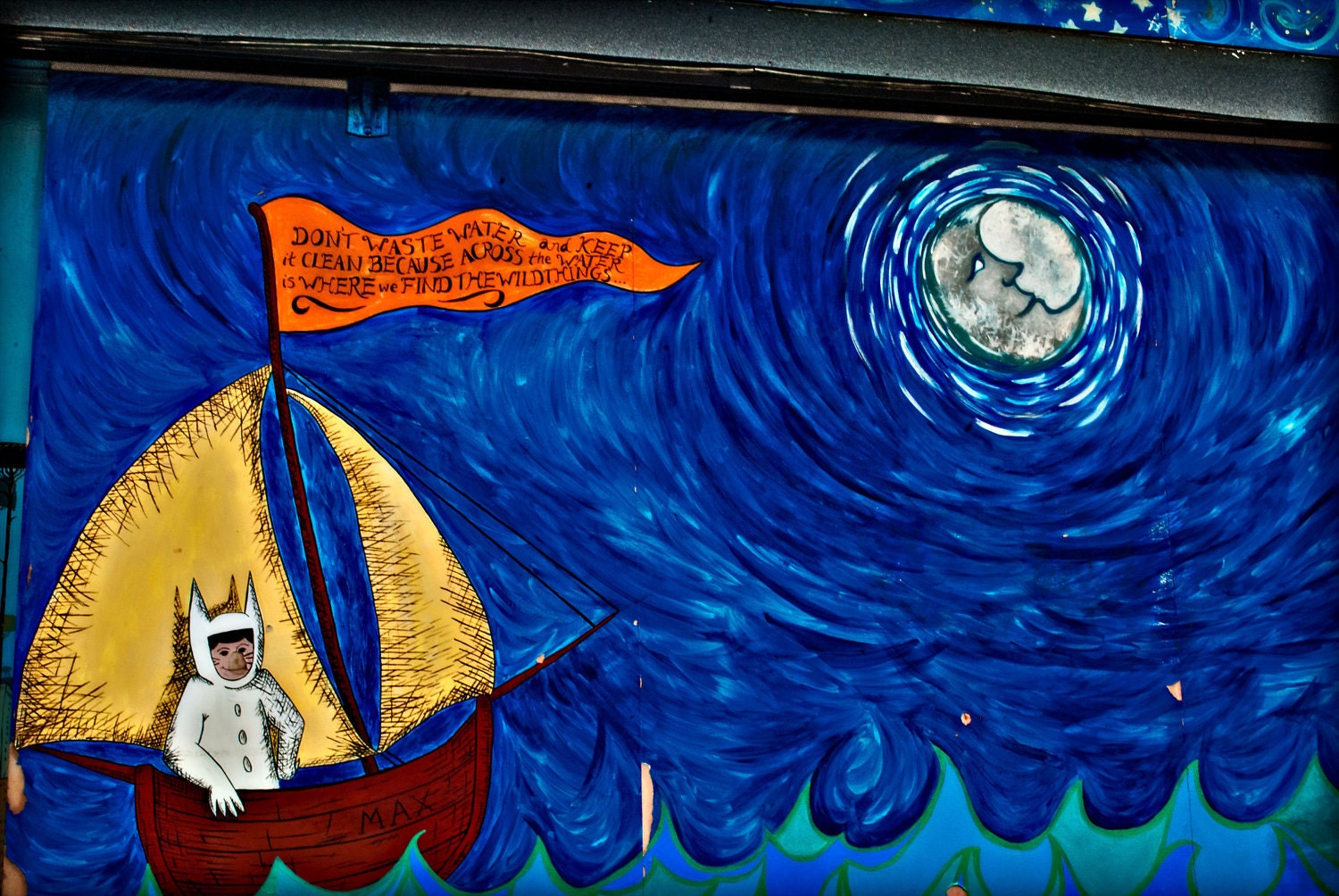 where the wild things are- fine art photograph- 8x12 - mural district- san francisco - california