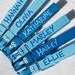 OWL PARTY FAVORS (6) personalized hand painted magnetic clothespins