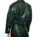 90s Black Leather Motorcycle Jacket// Vintage Biker Black Leather Jacket