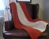 Pumpkin Crochet Blanket