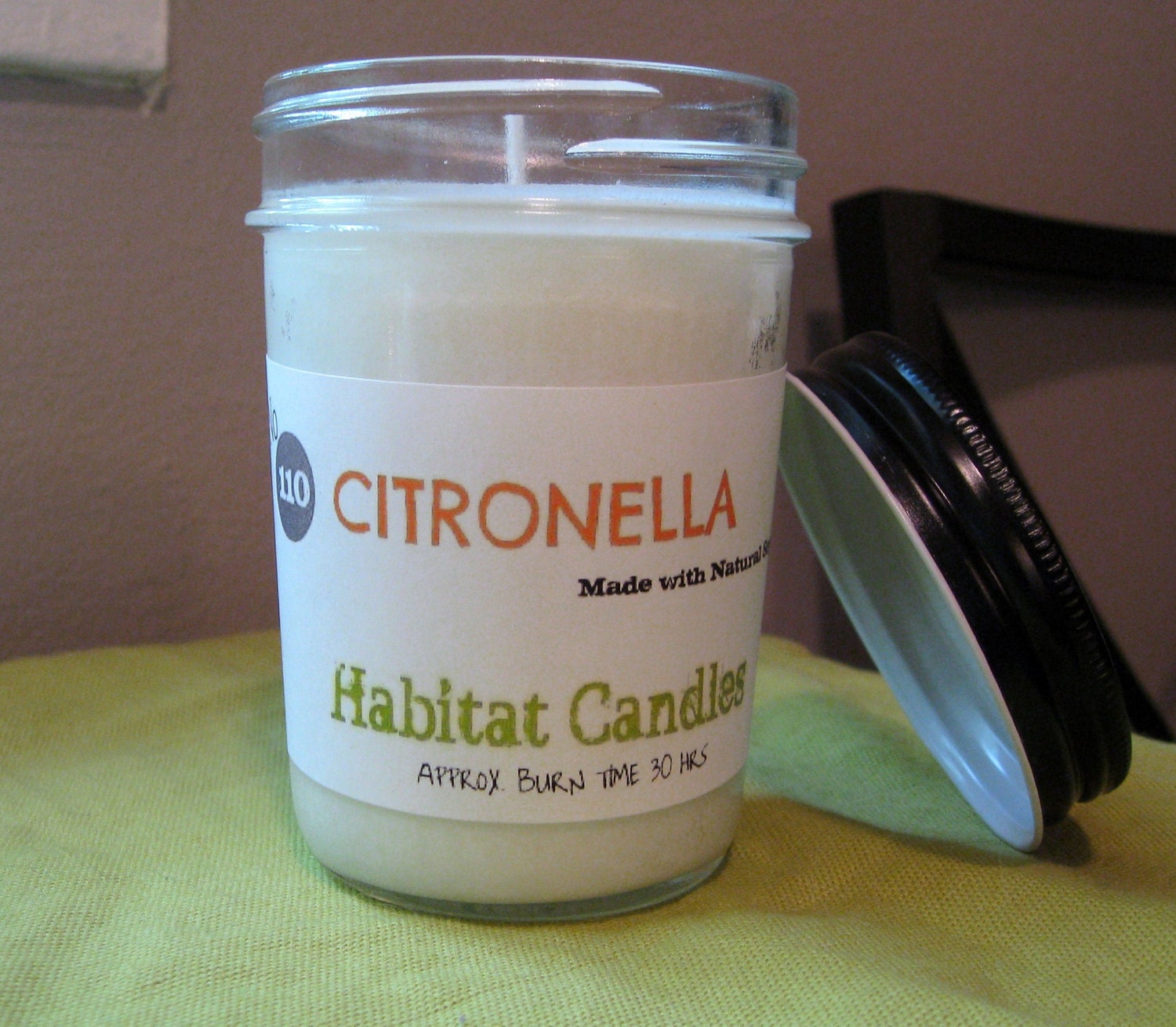 Citronella Soy Candle