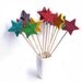6 Magic wands girls room decoration magic fairy star pastel color