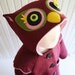 Sweetheart Owl Girls Coat