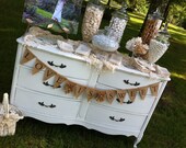 LOVE is SWEET Wedding Candy Bar Sign Burlap Banner